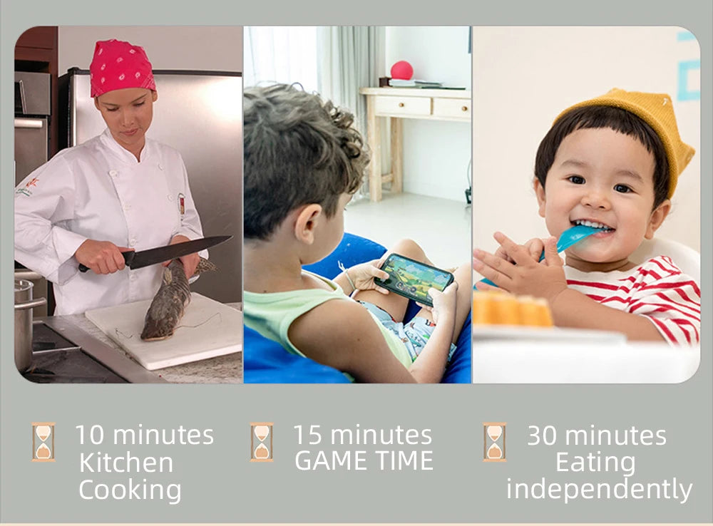 1PCS 3/5/10/15/30 Minutes Wooden Hourglass Timer Home Living Room Desktop Decoration Children Birthday Gift Portable Sand Clock