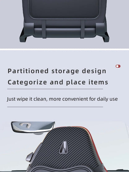 PU Leather Car Seat Kick Proof Pad with Pockets Multi-functional Tablet Holder Auto Seat Back Protection Cover for Kids
