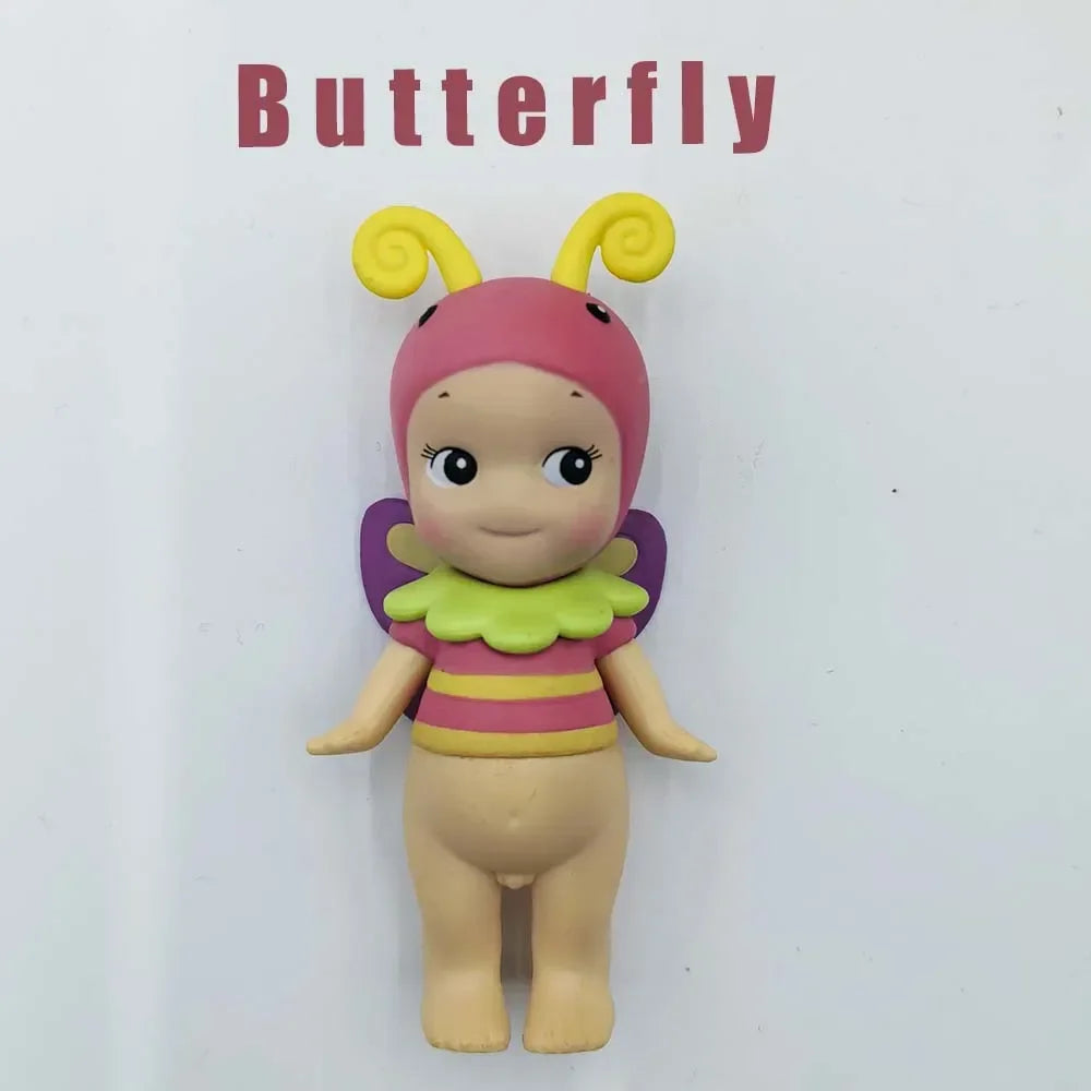 Sonny Angel Bug'S World Blind Box Ladybug Ant Snail Angel Cute Doll Mini Figure Anime Handmade Ornament Model Decor Toys Gift