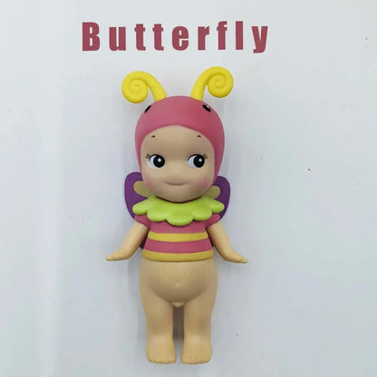 Sonny Angel Bug'S World Blind Box Ladybug Ant Snail Angel Cute Doll Mini Figure Anime Handmade Ornament Model Decor Toys Gift