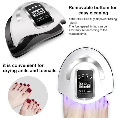Professional Nail Lamp Infrared Sensor Manicure Nail Light For Fast Curing of All Gel Nail Polish Nail Dryer Machine Salon Tools