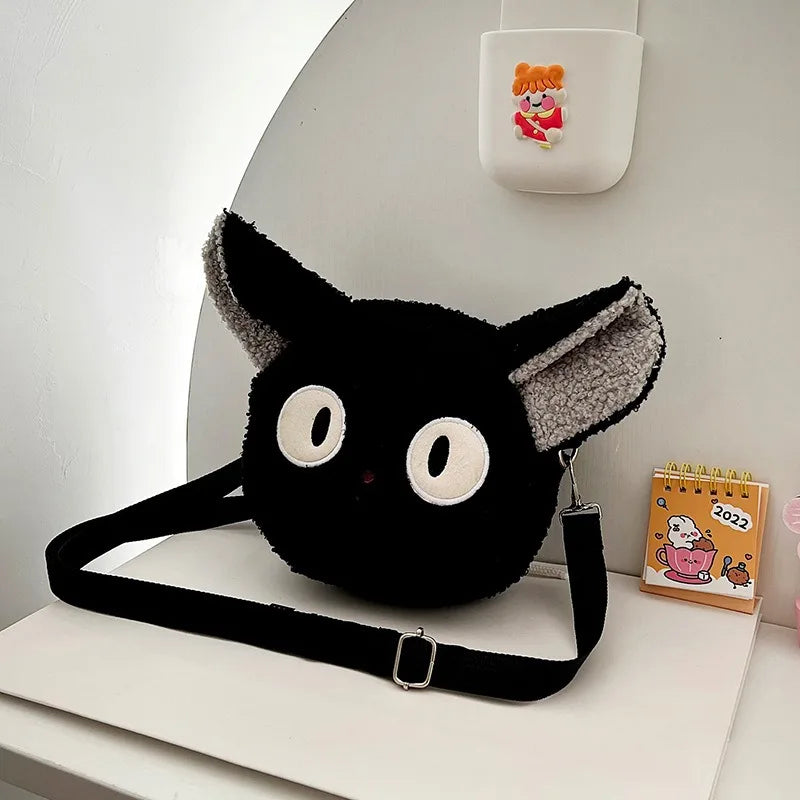Japanese style cute bag for women cartoon plush shoulder bag for women new crossbody bag small mobile phone & wallet bag for wom