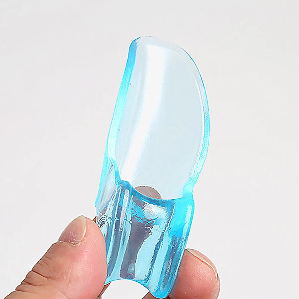Silicone Toe Separator Finger Feet Care Protector Gel Toe Orthopedic Bunion Hallux Valgus Corrector Pedicure Spacer