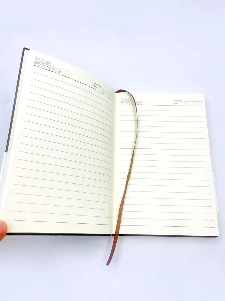 A5 A6 Sheepin Notebook Leather Office Journal Diary Notepad Stationery Student Class Lined NoteBook 160 Pages/240 Pages