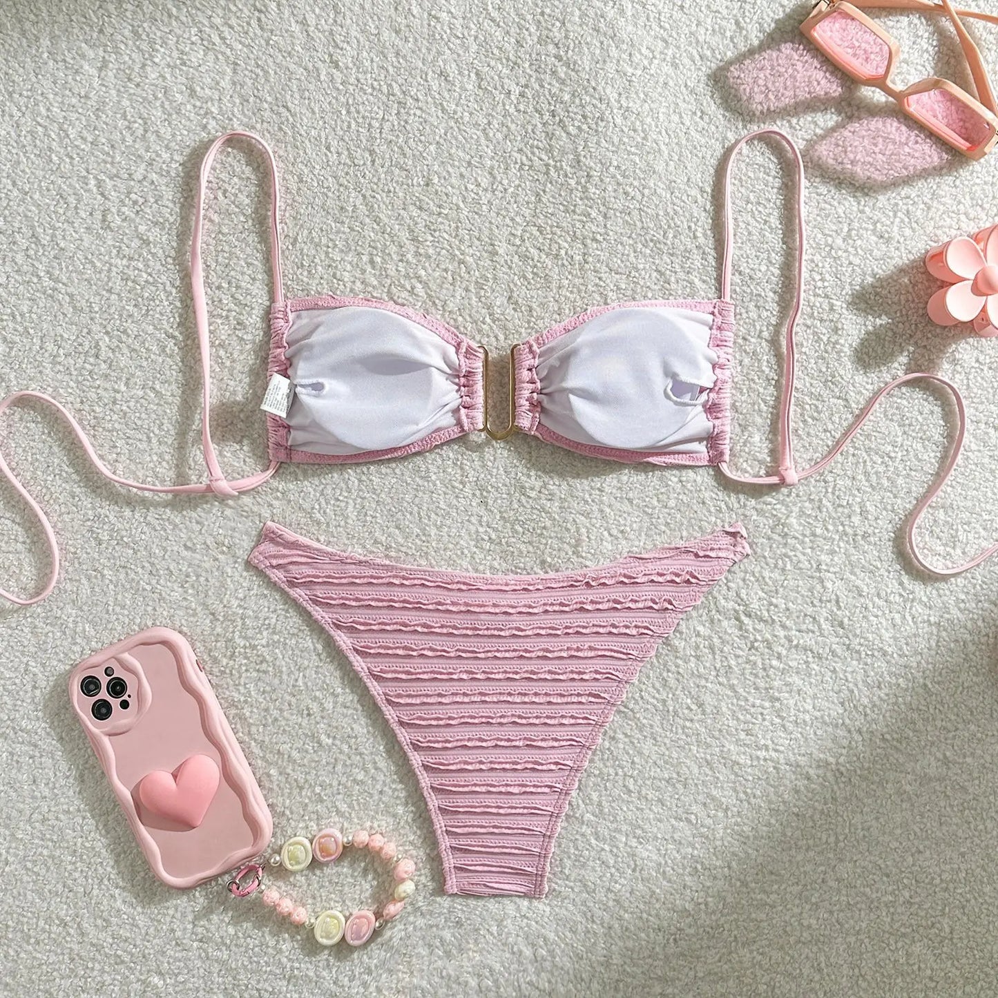 Summer Sexy Bikinis 2026 Women's Swimwear Female Swimsuit For Swim Wear Bathing Suits Brazilian Bikini Set Beachwear Pool Bather