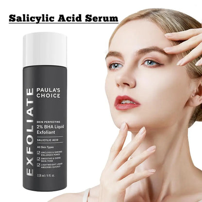 2% Salicylic Acid Liquid Smooth Skin Tone Daily Treatment Korean Glowing Deep Wrinkles Skin Care Minimizer Serum Skin Care