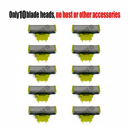 MLG 1-10 Pcs Blade For LT-187 Replacement Beard Trimmer Shaver Head Blade Accessories For MLG Norelco Electric Shaver Series