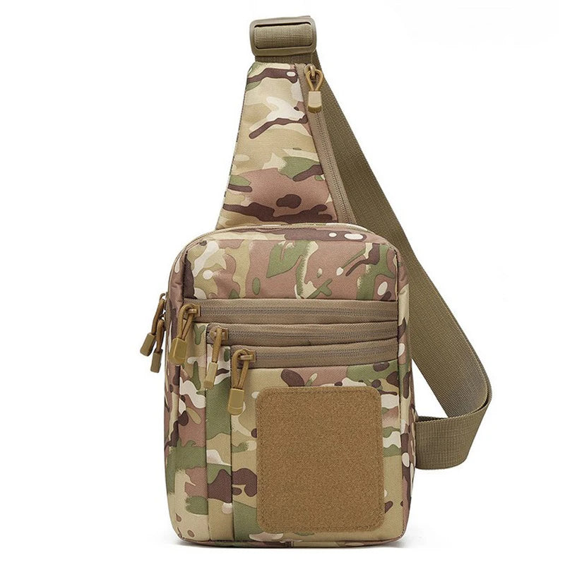 New Tactical Chest Bag Pistol Holster Concealed Gun Carry Pouch Crossbody EDC Pack Convertible Backpack For Hunting Camping