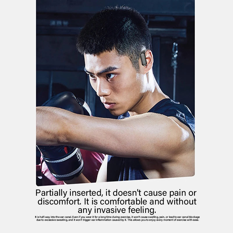 The A520 wireless Bluetooth headphones feature high-quality, high-definition sound, stereo earbuds, sweat-proof touch lights