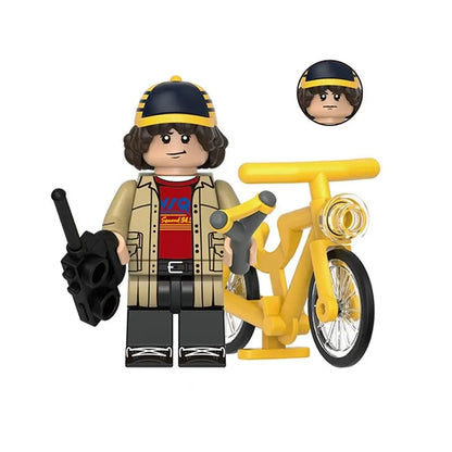 For G0186 Movie Series "Master Dustin" Building Block Minifigure Toy Collectible Plastic Action Figure Compatible Toy