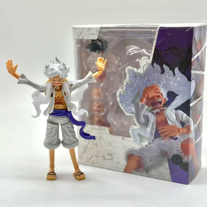 In Stock Bandai S.H.Figuarts SHF ONE PIECE MONKEY.D.LUFFY GEAR5 Model Kit Action Figures Model Toy Gift for Children