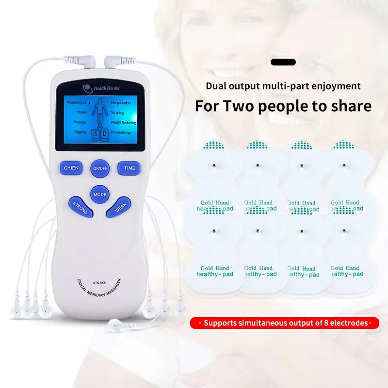 Massager Tens Muscle Stimulator Electric Acupuncture Body Massage Digital Slimming Machine Accessories Stimulator