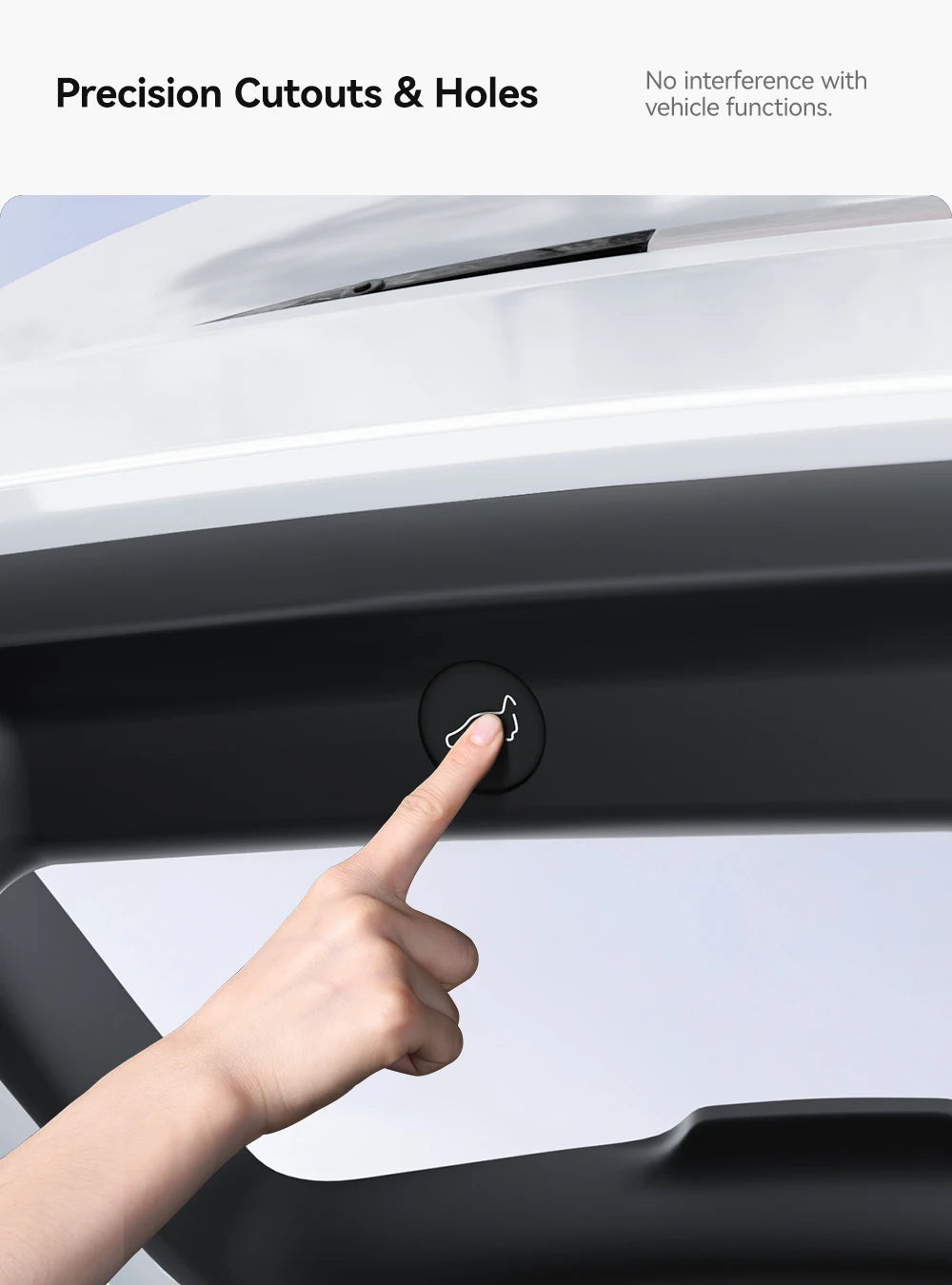 YZ for Tesla Model Y Juniper 2026 Car Trunk Tailgate Protection Pad Trunk TPE Anti-dirty  Waterproof Backplate Protective Pad