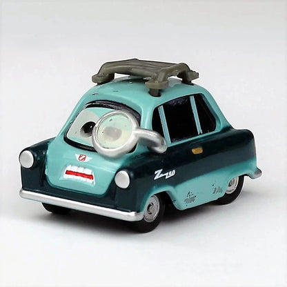 DisneyPixarCars 2 3 Lightning McQueen Matt Jackson Storm Ramirez 1:55 Alloy Pixar Cars Metal die-cast car toys, children's gifts