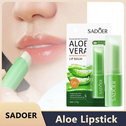 Aloe Lip Balm Healing Lasting Moisturizing All-natural Lip Mask For Dry Lips Lip Moisturizing Power Lip Care Nourishing Repair