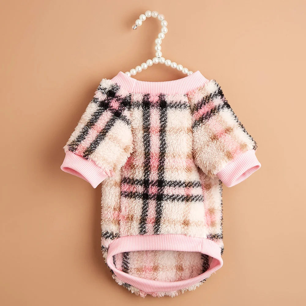 Totems Print Puppy Dog Sweater for Small Dogs Winter Warm Pet Hoodie Clothes Poodle Schnauzer Bichon Pullovers mascotas Clothing
