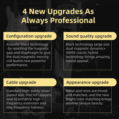 KZ ZSN PRO X Metal In Ear Earphone 1BA 1DD Hybrid Drive HIFI Sport Noise Cancelling Earbud Headset KZ ZSNPROX ZES ZEXPRO DQ6S