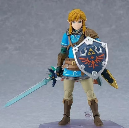GSC Figma 626 Link Tears of The Kingdom Ver Limited Edition Action Figure In Stock Collectible Model Ornament Toys Birthday Gift