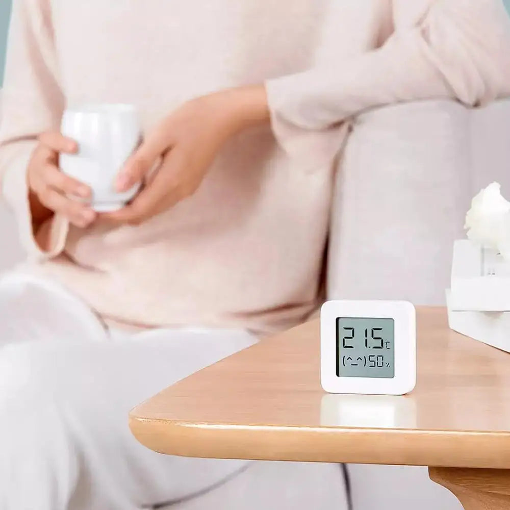 XIAOMI Thermometer 2 Mijia Electric Bluetooth Wireless Smart Hygrometer Thermometer Temperature Detection MI Mijia Home APP