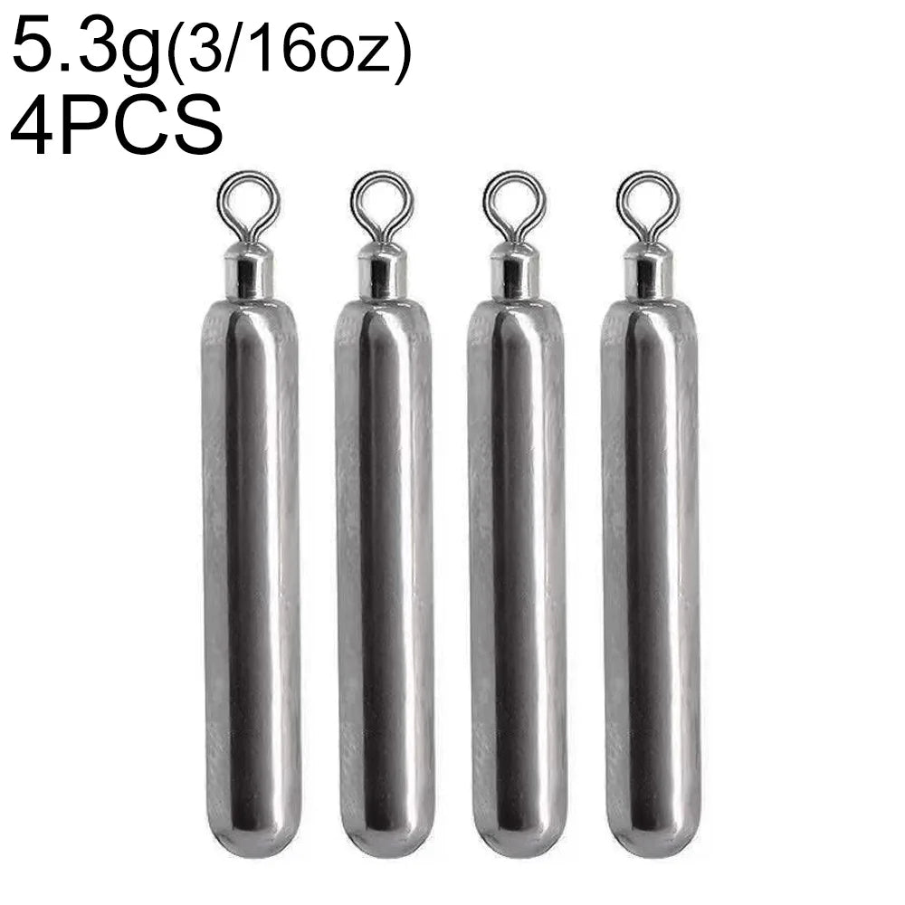 Tungsten Steel Fishing Weight Mold 1.8g 3.5g 5.3g 7g 10.5g cylinder Drop Shot Pendant Swivel Pesca Metal Jig Cast Tackle Sinker