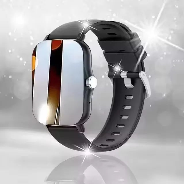 2025 New Smart Watch Bluetooth Call Music Heart Rate Blood Pressure Monitor Smartwatch for Women Men Holiday Gifts