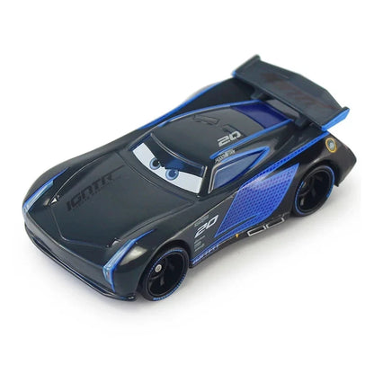 DisneyPixarCars 2 3 Lightning McQueen Matt Jackson Storm Ramirez 1:55 Alloy Pixar Cars Metal die-cast car toys, children's gifts
