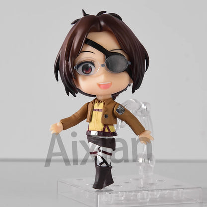 Aixlan #1123 Hange Zoe Figure 10CM Cute Edition Hange Zoe PVC Action Figure Amine Toy Gift Collectible Figurine