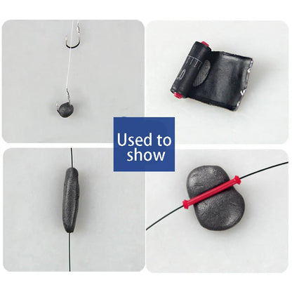 12g/25g Carp Fishing Material Tungsten Putty Soft Sinker Chod Rig Tubing Leadcore Fly Fishing Lure & Carp Baits Weight Weights