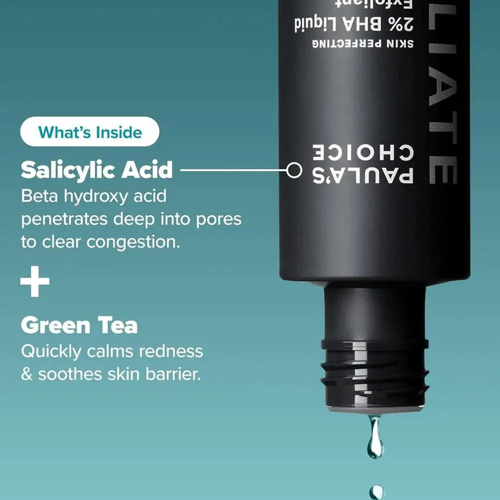 2% Salicylic Acid Liquid Smooth Skin Tone Daily Treatment Korean Glowing Deep Wrinkles Skin Care Minimizer Serum Skin Care