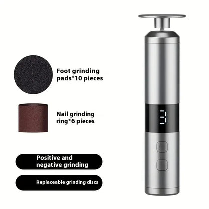 Electric Callus Remover with 3 Speeds & LCD Display, Fast Charging for Home Foot & Hand Care