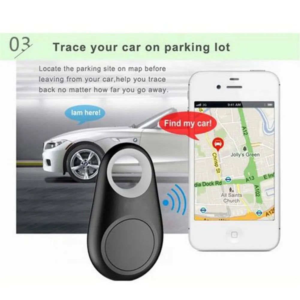 Mini Tracking Finder Device Motorcycle Auto Car Tracker Track Bluetooth Tracker Anti-Lost Trackers For Pet Kids Dog Collar Key