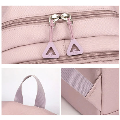 Girl School Bag Backpack Back Pack For Teenager Women Children Female Pink Schoolbag Primary High Bagpack Class Teens Child Kids