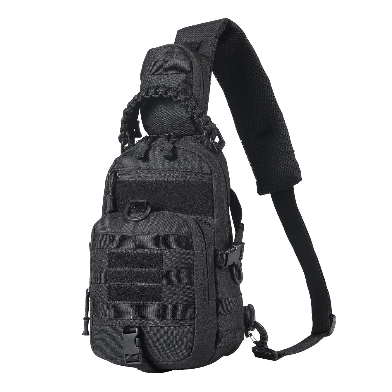 Multi functional outdoor chest bag, sports cycling, hiking, portable and wear-resistant crossbody bag