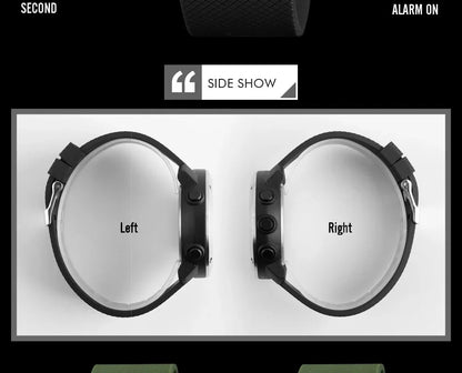 SKMEI 1426 Sports Waterproof Digital Watch for Men Stopwatch Electronic LED Display Mens Wristwatches Reloj Masculino Clock 1416