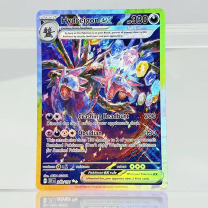 Holographic Game Trading Collection PTCG Proxy Cards Charizard Pikachu Mew EX Singl PKM Foil Cards PROXY Card