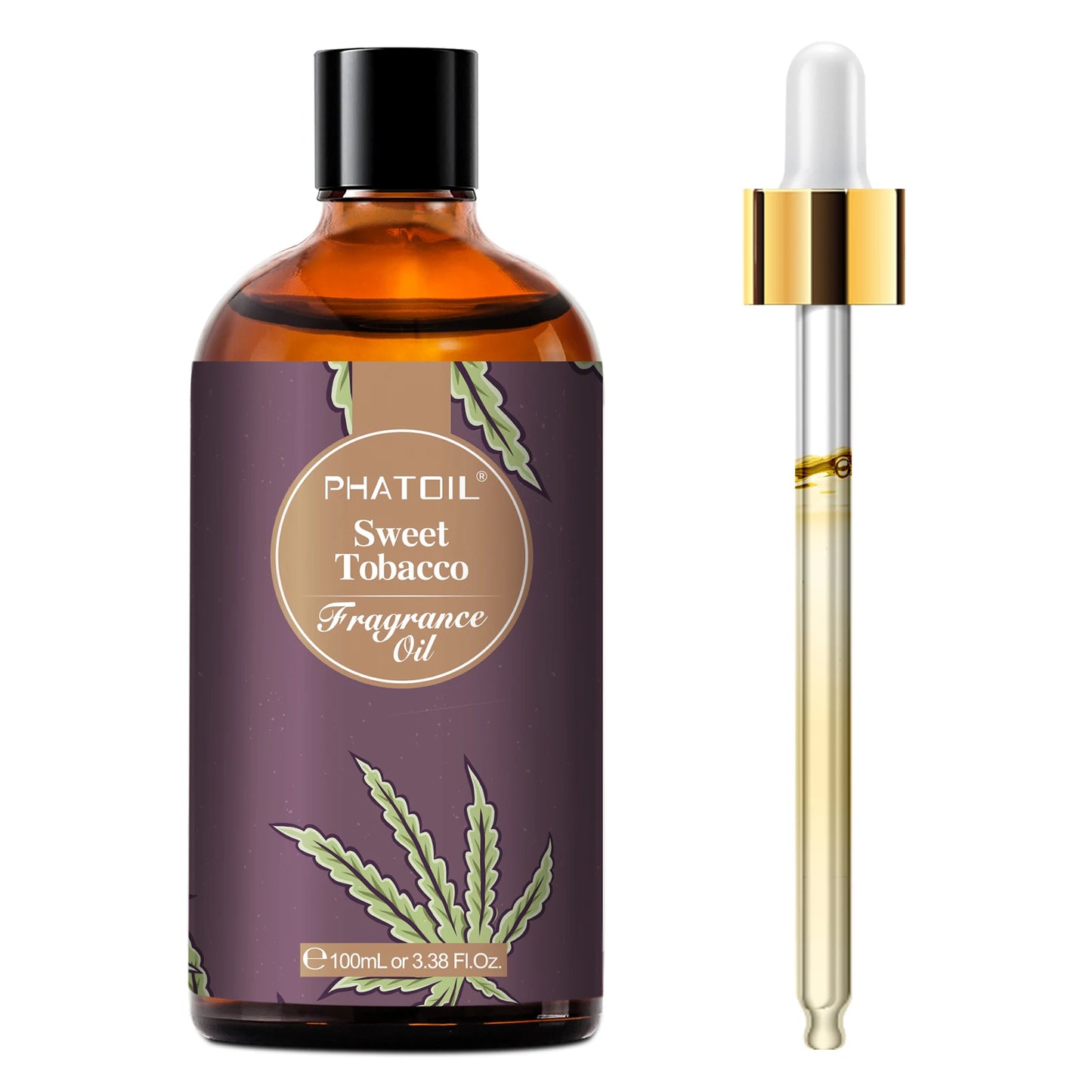 PHATOIL 100ml Fragrance Oil with Dropper White Musk Orange Blossom Bubble Gum Baby Powder Coffee Essential Oil For  Aromatherapy