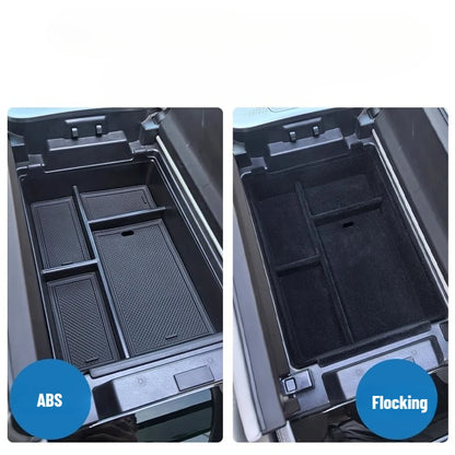 For omoda C9 phev 2024 2025 Indoor Central Upper Layer Console Car Armrest Storage Box Holder Interior Car Accessories