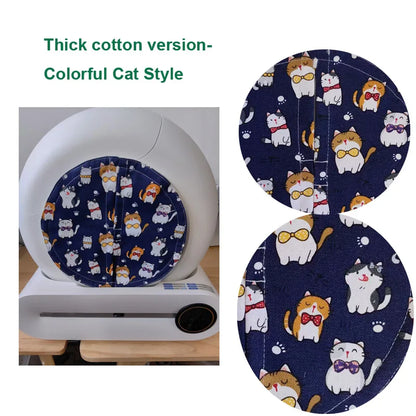 Newly Upgraded High Quality Cat Basin Odor Dust-proof Door Curtain Matching for TONEPIE Self Automatic Litter Box Not Litter Box