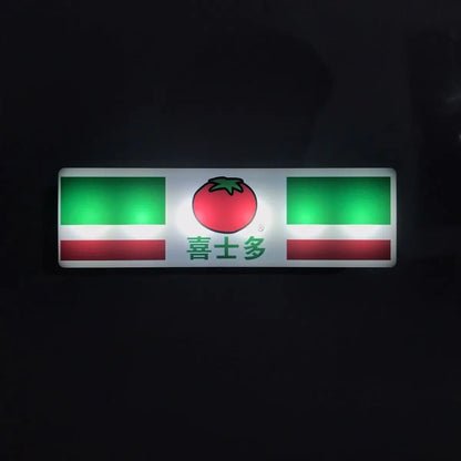 Hot Convenience Store Fridge Magnet Miniature Model Magnetic Attraction Decorate Night Light Atmosphere Light Glowing Signboard