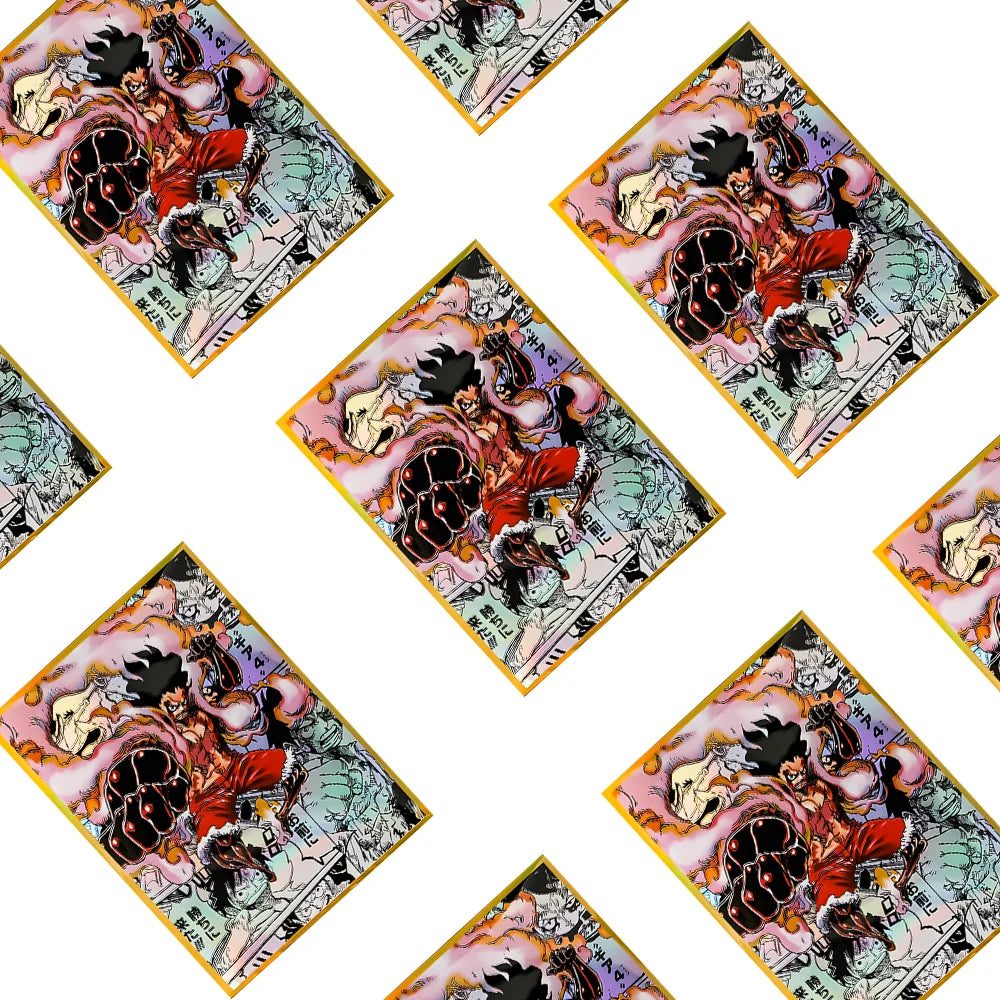 60Pcs 67x92mm Anime One Piece Card Sleeves Ace Luffy Zoro Shanks Empress Nami OPCG PTCG /MTG/PKM Trading Cards Protector Case