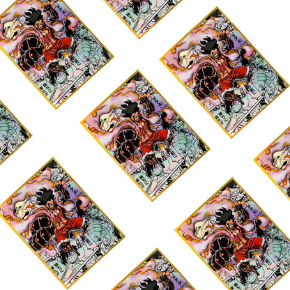 60Pcs 67x92mm Anime One Piece Card Sleeves Ace Luffy Zoro Shanks Empress Nami OPCG PTCG /MTG/PKM Trading Cards Protector Case