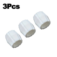 3Pcs White