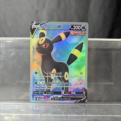 PKM PTCG High Quality Umbreon Vmax Glaceon Vstar Rayquaza Vmax Lono Proxy Foil Cards Game Collection Anime Cards