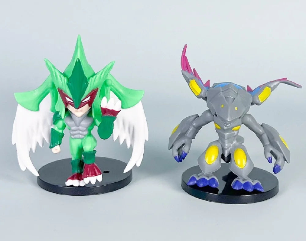 6pcs/set Yu-Gi-Oh! Duel Monsters Collection Model Anime Figure Doll Toys