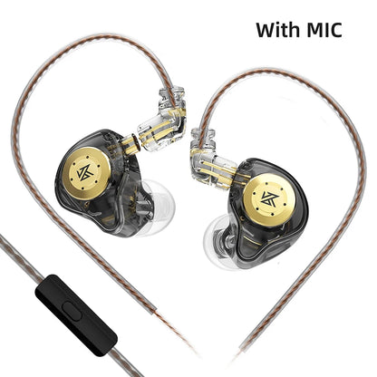 KZ EDX PRO 10mm Dual Magnetic Circuit Dynamic Drive Earphone HIFI Bass Earbud Sport Noise Cancelling Headset KZ ZSTX ZSN PRO ZAS