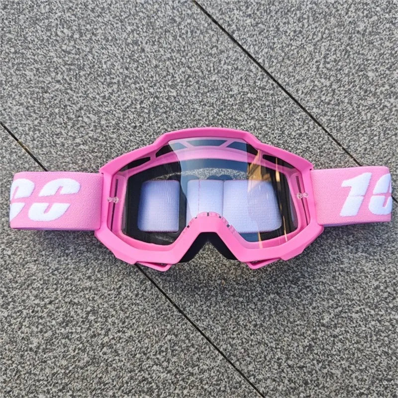 Off-Road MTB Protective Eyeglasses Heavy Wind Sand Resistance Shockproof Clear Lens For Rough Terrain Cycling