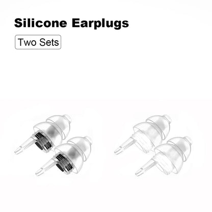 HUAK High Fidelity Silicone Ear Plugs for Noise Cancelling Washable Reusable Musicians Motorcycles Sleeping Work, Study, Swim