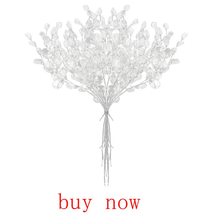 Artificial Hanging Plants Faux Eucalyptus Leaf Greenery Vine Outdoor UV Resistant Plastic Plants for DIY Home Wedding Decoration