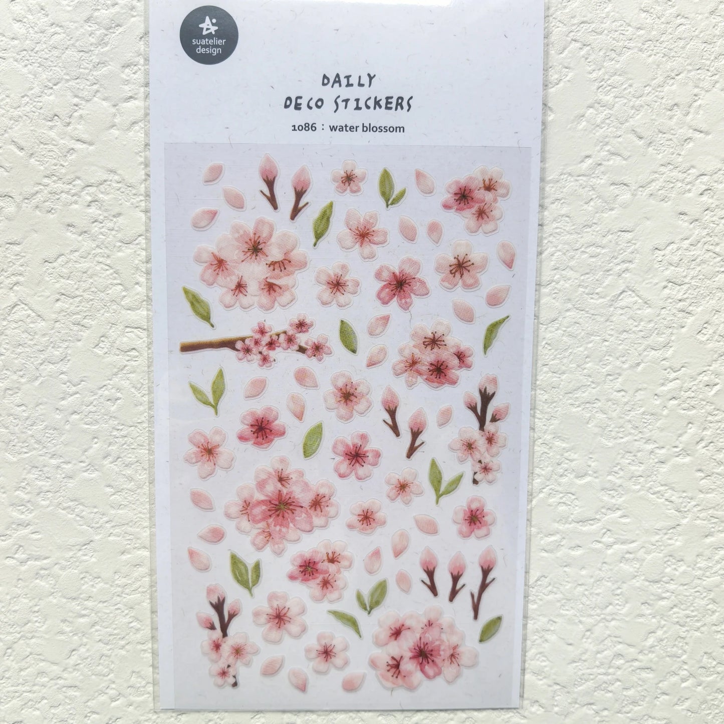 Korean Import Suatelier Travel Home Life Study Friend Stickers Scrapbooking Diy Journaling Diary Stationery Sticker School Gift