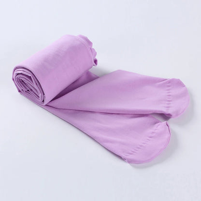 Spring Autumn Candy Color Child Pantyhose Ballet Dance Tights for Princess Girls Student Stocking Velvet Solid White Kids Tights